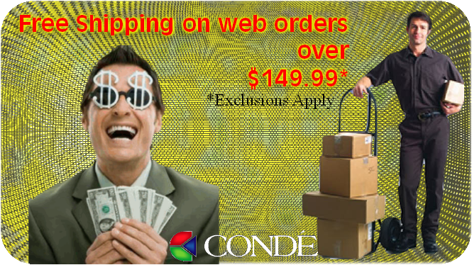 Conde Systems - Free Shipping