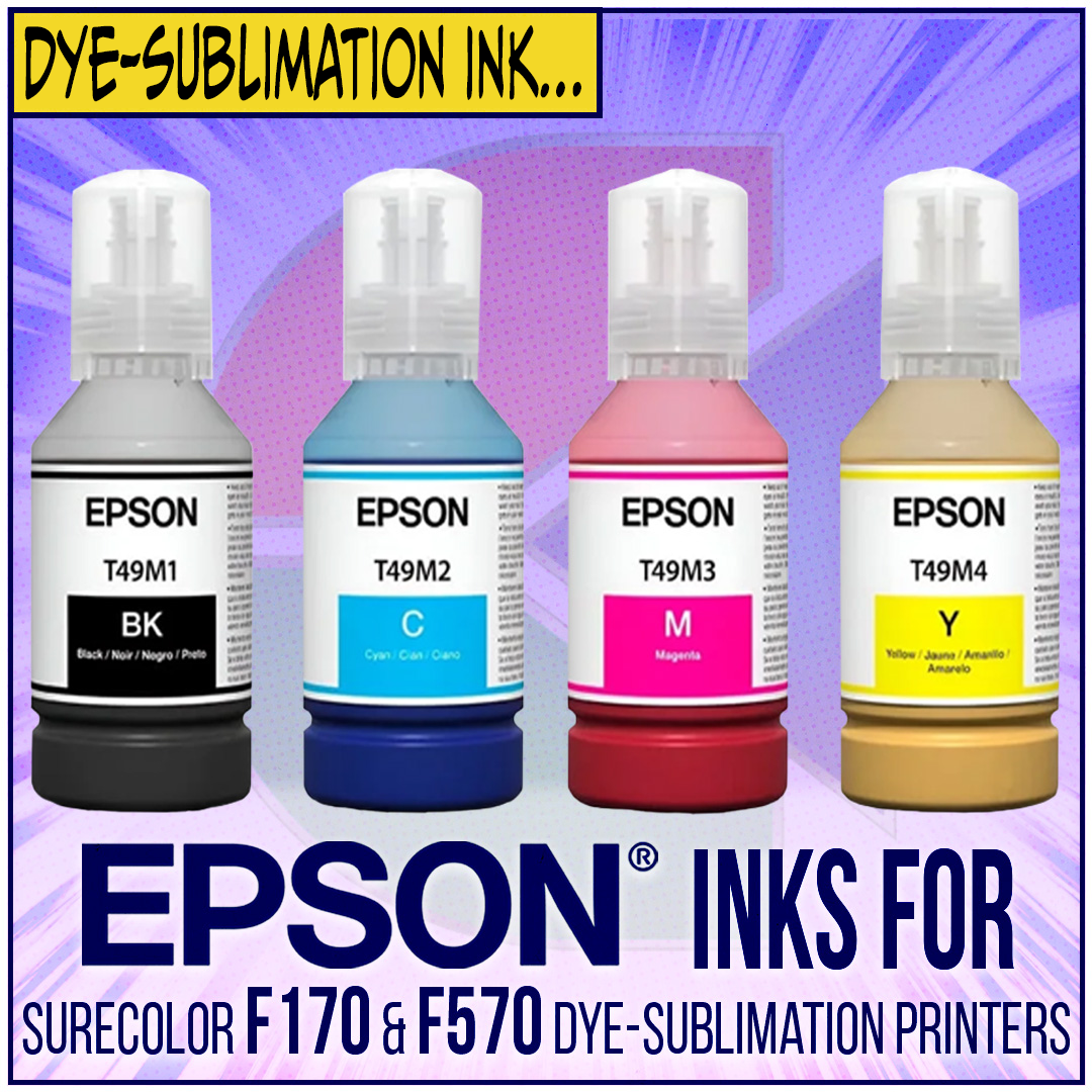 Genuine Epson Dye-Sublimation Ink Technology