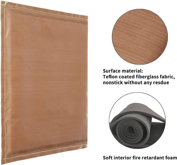 Teflon Pillow for Garment Sublimation Production - 10" x 10" #2