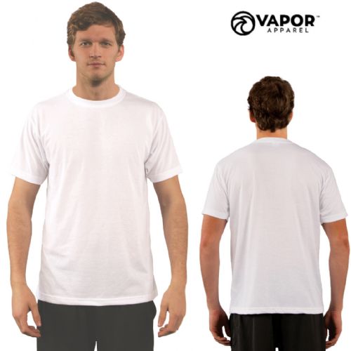 Vapor Men's Spunsoft Basic Short Sleeve T-Shirt