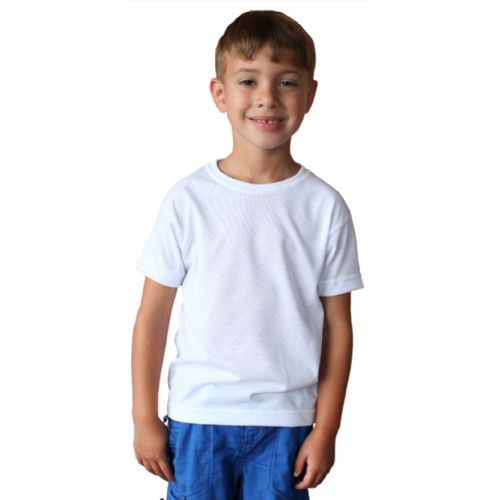 Vapor Toddler SpunSoft Basic Short Sleeve T-Shirt - White Only #2