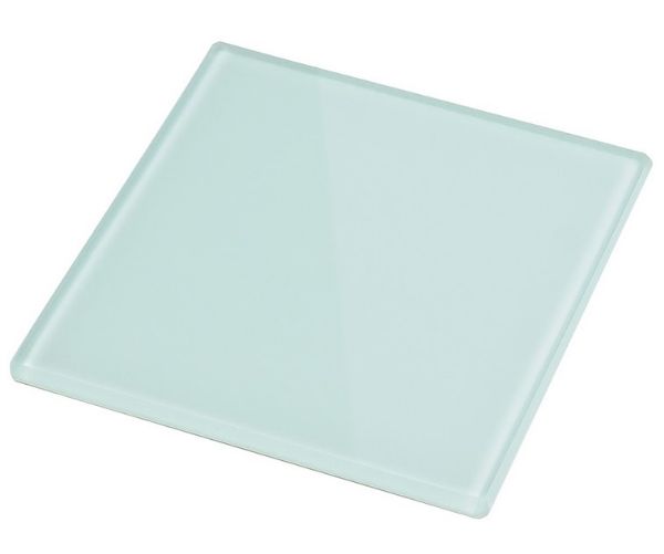 ColorLyte Sublimation Blank Smooth Glass 4" x 4" White Back