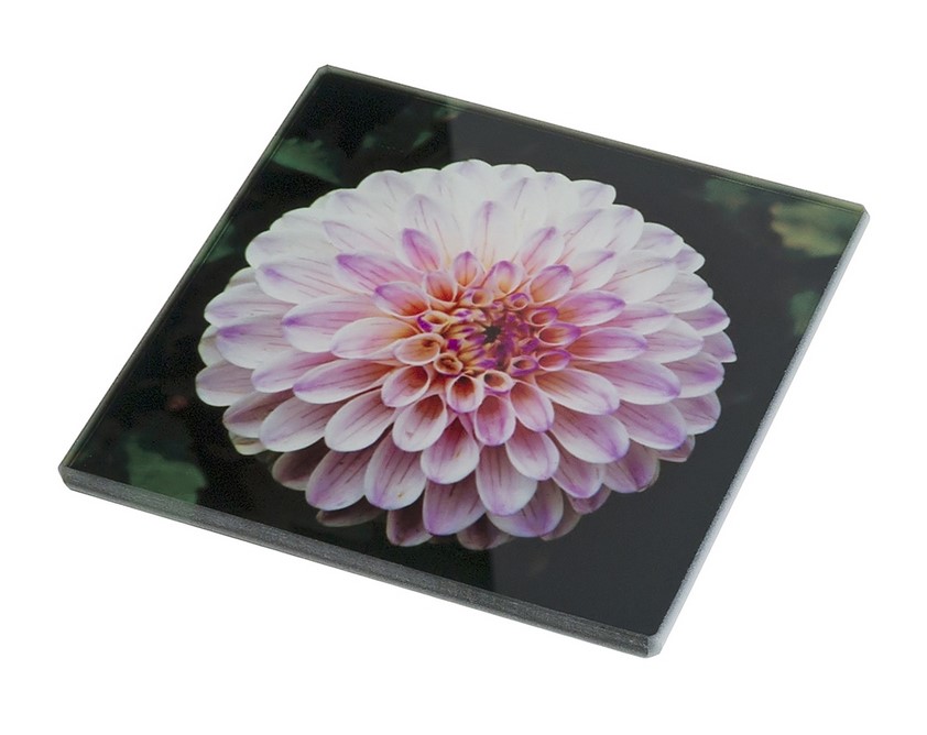 ColorLyte Sublimation Blank Smooth Glass 4" x 4" White Back