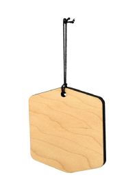 IronClad Sublimation Blank Maple Veneer Ornament - Sheild