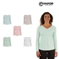 Vapor Women's Solar Long Sleeve V-Neck T-Shirt