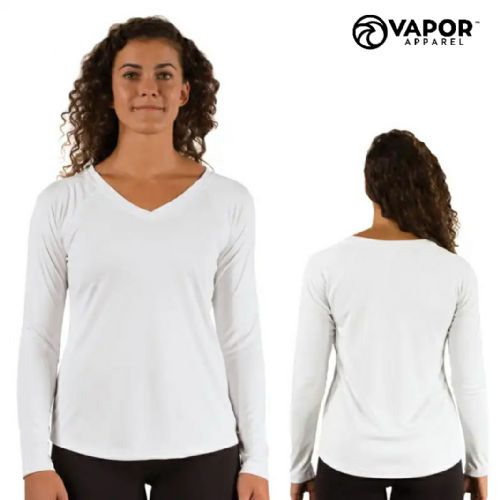 Vapor Women's Solar Long Sleeve V-Neck T-Shirt