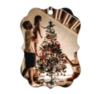 Mako™ Sublimation Blank Aluminum Ornament - 2.76