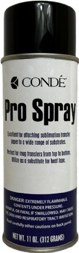 Conde ProSpray Aerosol Adhesive Spray For Sublimation & Heat Transfer