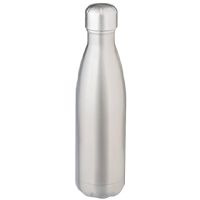 LumaSteel Sublimation Blank Tapered Stainless Steel Water Bottle - 17oz - Clear w/Cap