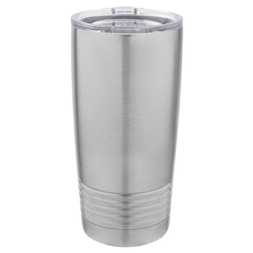 Stainless Steel 20oz Polar Camel Vacuum Insulated Sublimatable Tumbler with Clear Lid