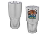 Stainless Steel 30oz Polar Camel Vacuum Insulated Sublimatable Tumbler with Clear Lid