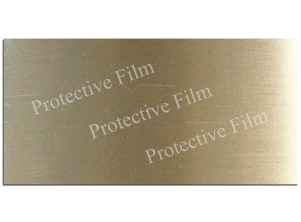 DyeTrans Economy Sublimation Blank Aluminum Sheet 24" x 12" x .020" Gold