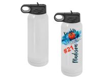 White 30oz Polar Camel Vacuum Insulated Sublimatable Water Bottle