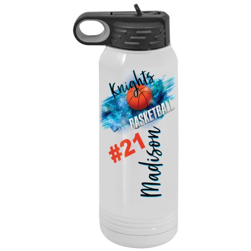 White 30oz Polar Camel Vacuum Insulated Sublimatable Water Bottle #2