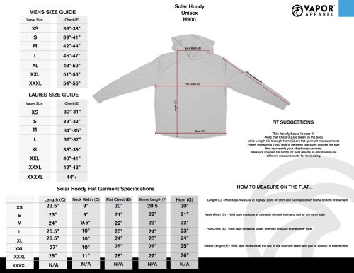 Vapor Men's Solar Long Sleeve Hoodie #12