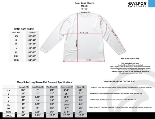 Vapor Men's Solar Long Sleeve T-Shirt #23