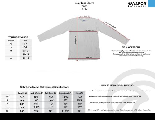 Vapor Youth Solar Long Sleeve T-Shirt #14