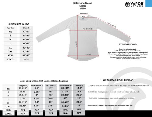 Vapor Women's Solar Long Sleeve T-Shirt #16