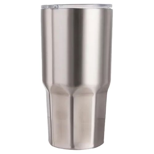 LumaSteel Sublimation Blank Tumbler - Octagon Base - 30oz - Clear Gloss