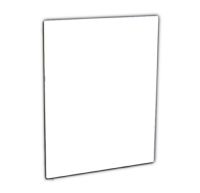 ChromaLuxe Sublimation Blank Outdoor Aluminum Photo Panels - 12" x 18" Matte White