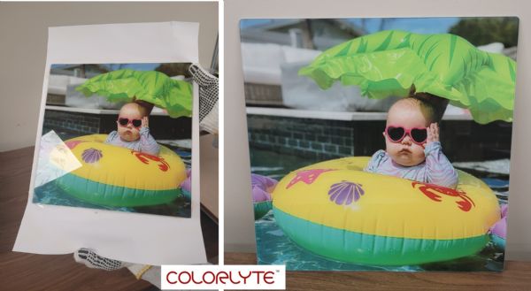 ColorLyte Sublimation Blank Flat Photo Glass Panel - 12" x 12" #5