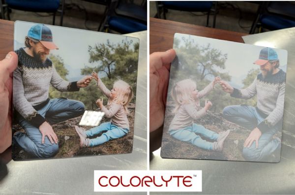 ColorLyte Sublimation Blank Flat Photo Glass Panel - 12" x 12" #6