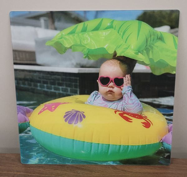 ColorLyte Sublimation Blank Flat Photo Glass Panel - 8" x 8" #2